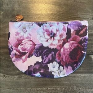 Ipsy Floral Cosmetics Bag